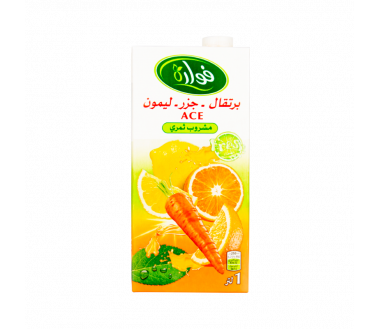Maassor Orange, Carrot and Lemon Juice Drink (Vitamins A, C and E), 1L Carton, 15% Minimum Fruit Content
