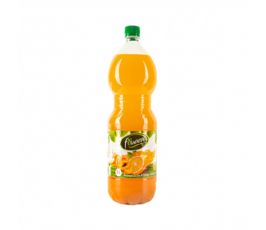 Boisson au Jus d’Orange et d’Abricot, Bouteille de 2L, 15% Teneur de Fruits au Min