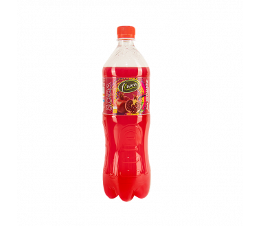 Soda Grenadine Flavor, 1L Bottle