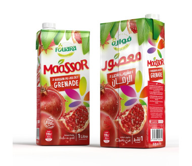 Maassor Pomegranate Juice Drink, 1L Carton