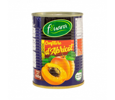 Apricot Jam 400g (Fruit 55%, Sugar 45%)