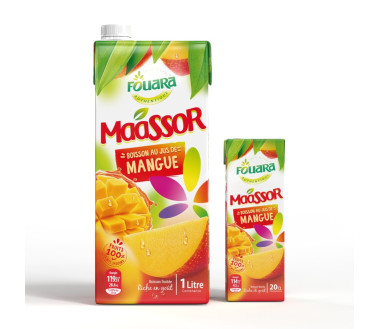 Maassor Mango Juice Drink, 20CL Carton